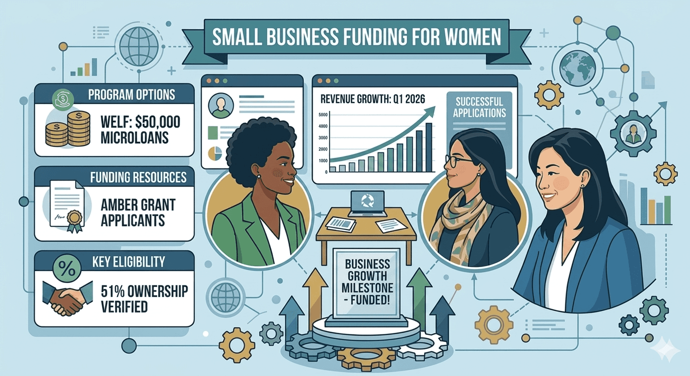 Small business loans for women - grants, SBA options, and lender programs