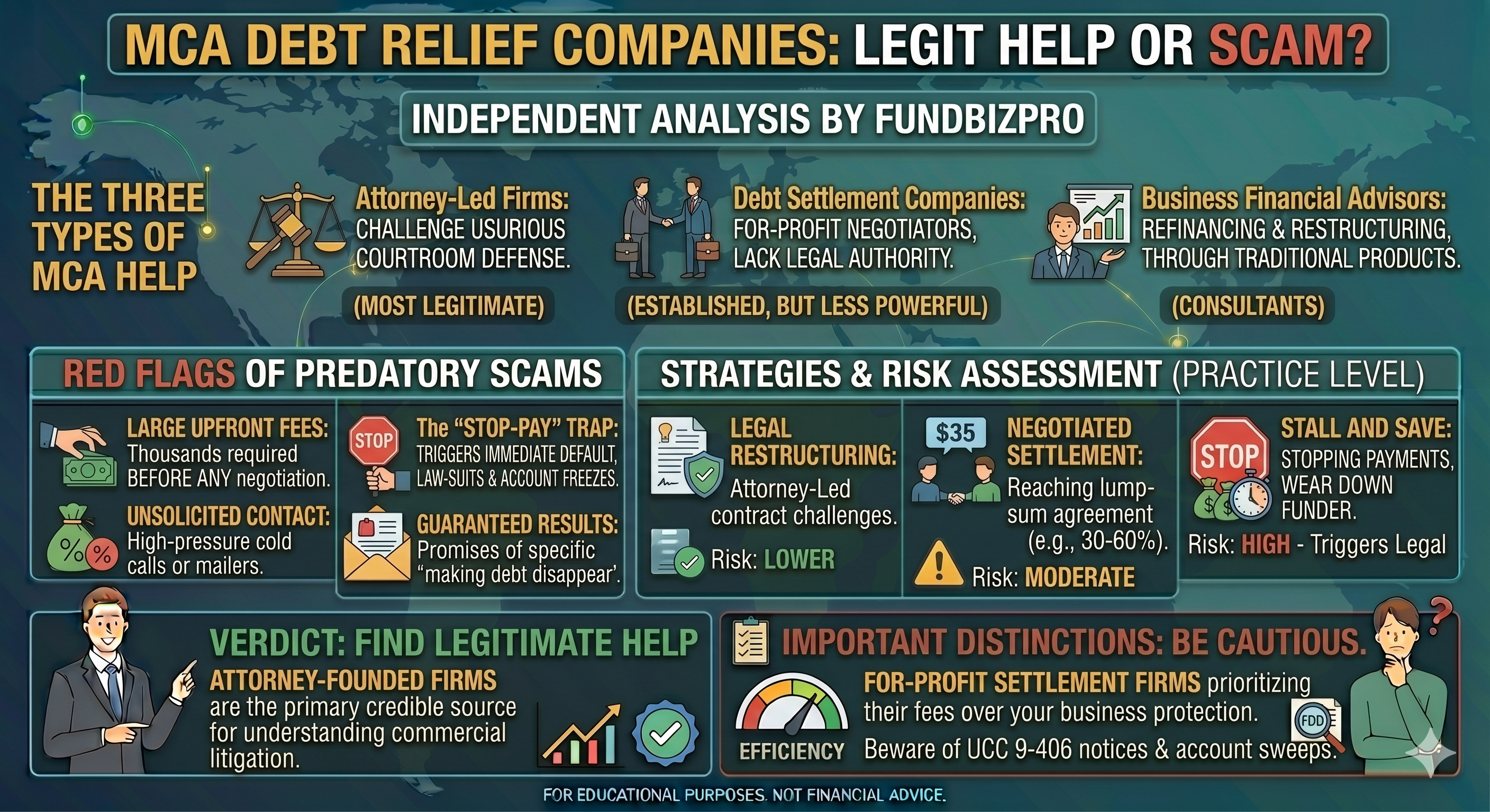 Are MCA Debt Relief Companies Legit? FTC and BBB Records