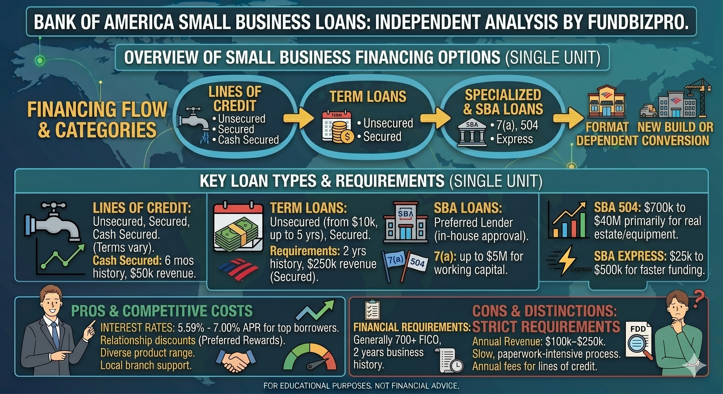 Bank of America Small Business Loan: Rates, Requirements, and Alternatives (2026)