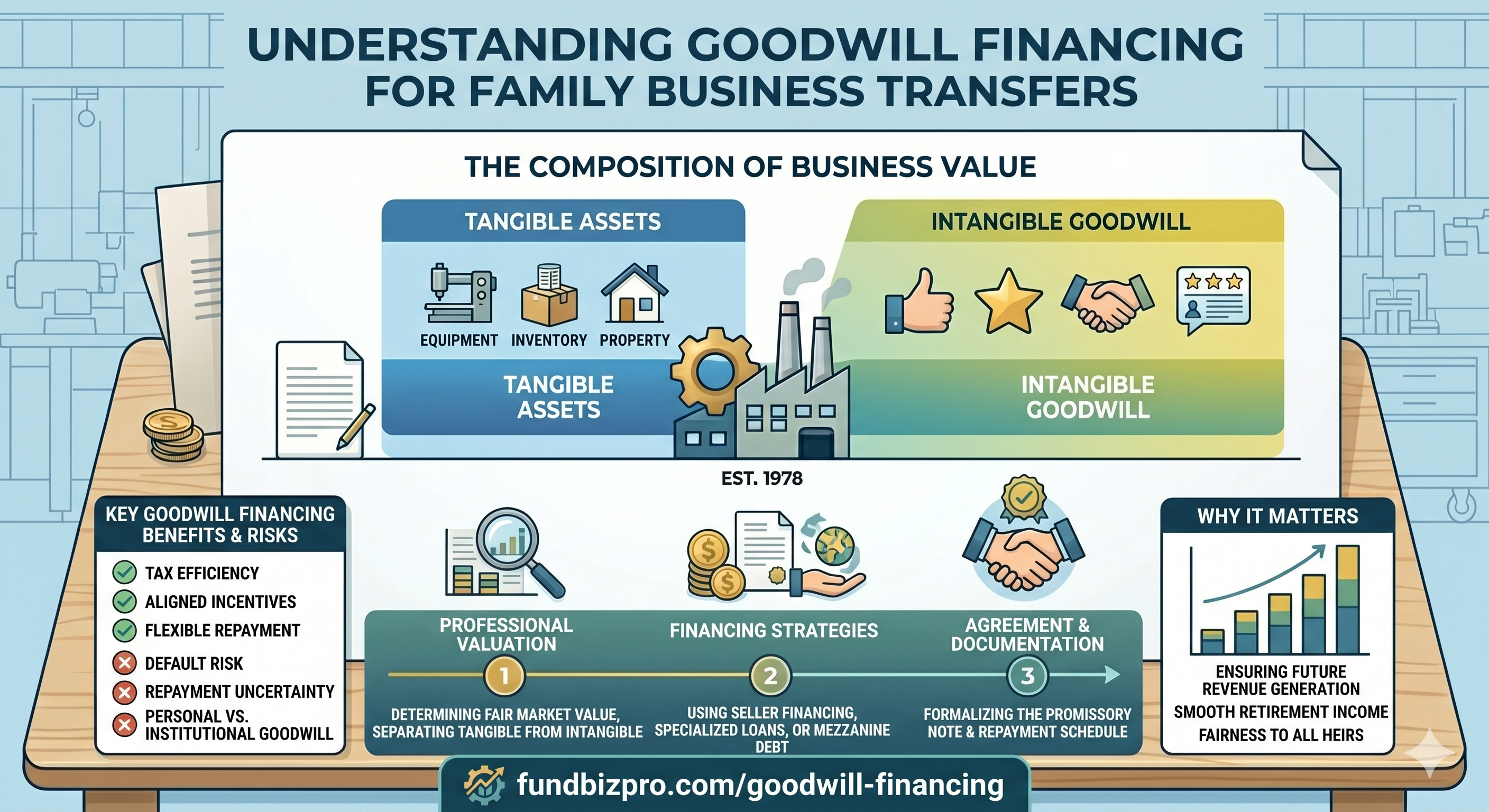 Goodwill Financing in Family Business Transfers