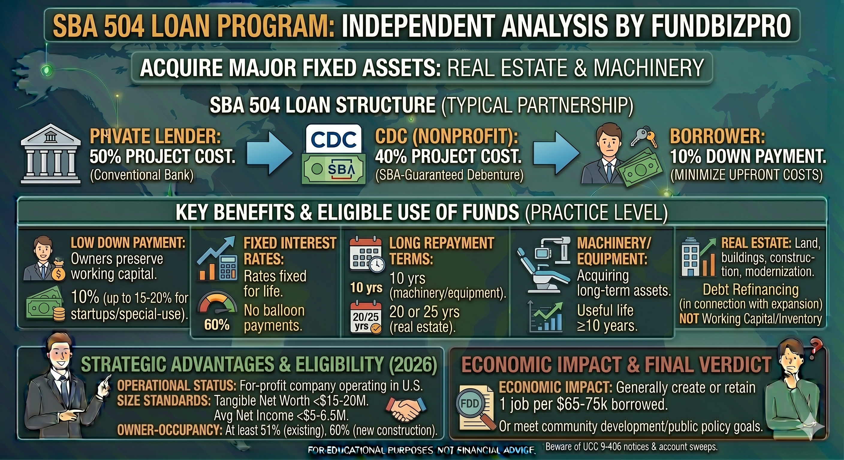 Small Business Administration 504 Loan Program: When It Makes More Sense Than 7(a)